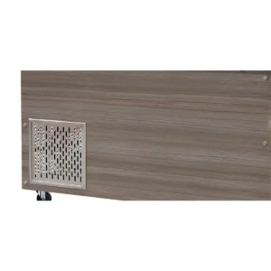 SNACK-Line, kold disk, 4x GN1/1, granit rosa-grå, 153x82x85,5, klart glas med mellemlag, H=496 mm - Image 5